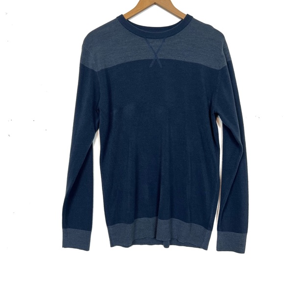 Union Bay Pullover Two Tone Sweater Sz M - Picture 2 of 6